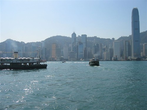 Hong Kong Island Daytime Skyline